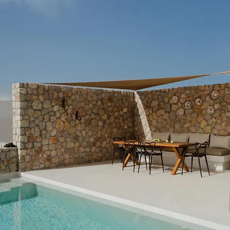 Rizes Santorini With Private Pool Hotel Perissa (Santorini)